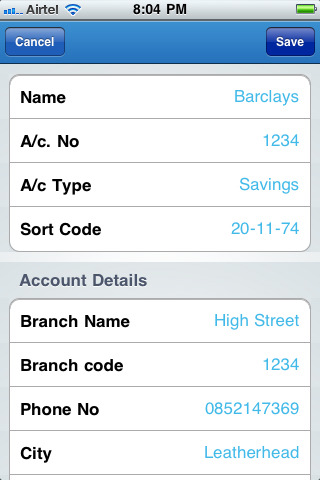 Direct Debit Account Information Direct Debit Account Information