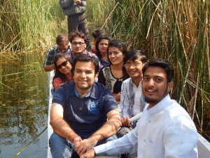 Somehere in middle of Nal Sarovar Somehere in middle of Nal Sarovar