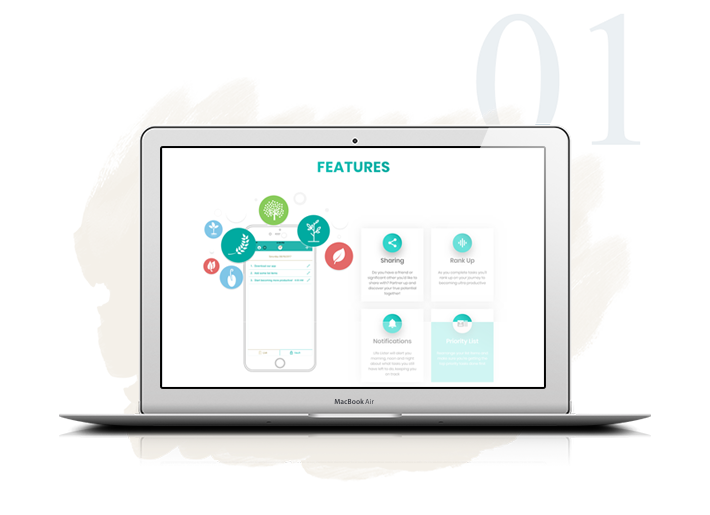 Features of application